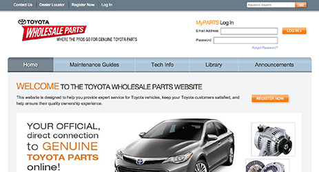Toyota Parts and Services